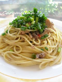 さば缶の生姜風味マイルドアジアンパスタ-レシピのメイン写真