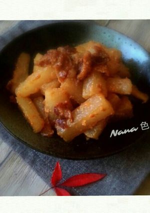 大根と豚肉のみそバター炒め-レシピのメイン写真