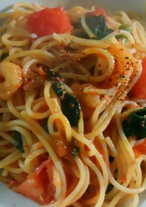 ﾋﾟﾘ辛ﾊﾟｽﾀｿｰｽ*･Д･)ﾉ-レシピのメイン写真