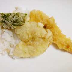そば　つゆ　天丼-レシピのメイン写真