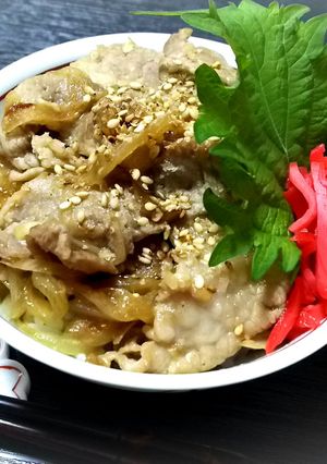 塩麹豚丼-レシピのメイン写真