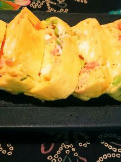 紅しょうがの玉子焼き-レシピのメイン写真