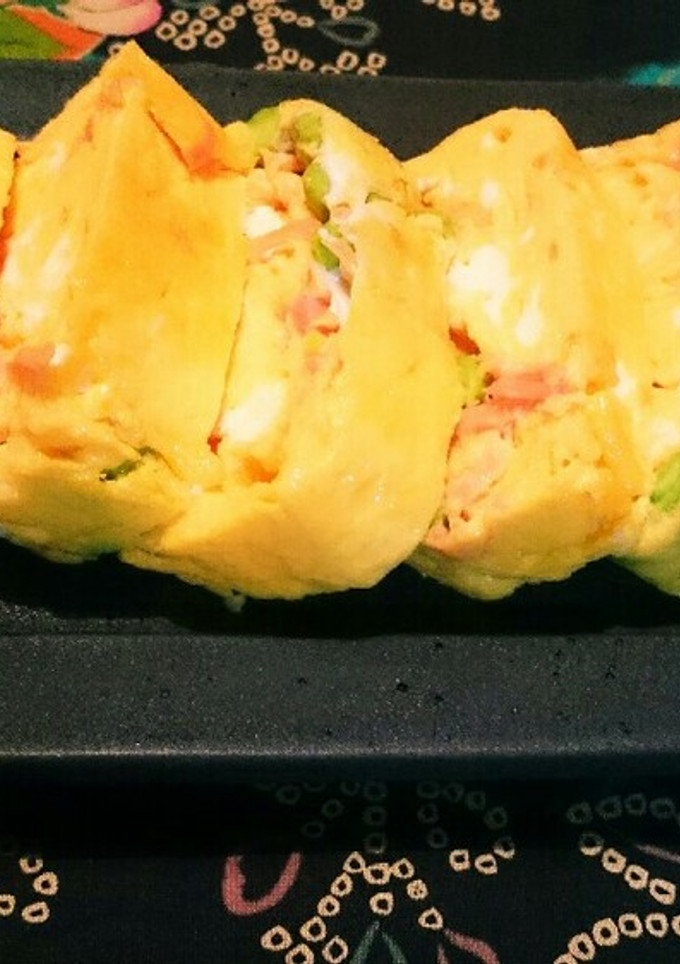 紅しょうがの玉子焼き-レシピのメイン写真