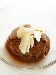チョコレートココナッツアイスクリーム-レシピのメイン写真