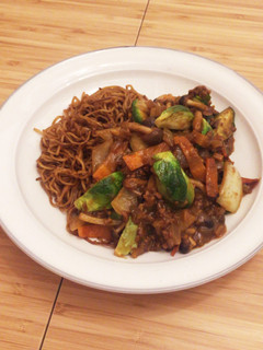 野菜カレーwith焼きそば-レシピのメイン写真