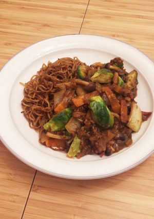 野菜カレーwith焼きそば-レシピのメイン写真