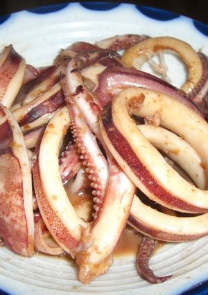 いかの簡単しょうが焼き-レシピのメイン写真