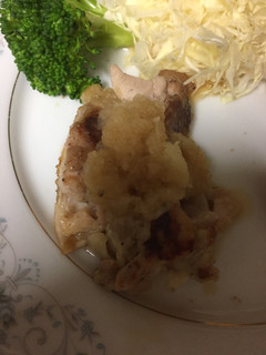 簡単オーブンでパリパリ鶏肉焼きをポン酢で-レシピのメイン写真
