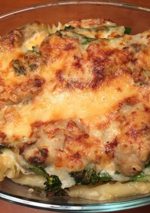 牡蠣とポロ葱の米粉グラタン-レシピのメイン写真