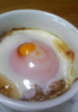 玉子とキャベツのカップ焼き-レシピのメイン写真