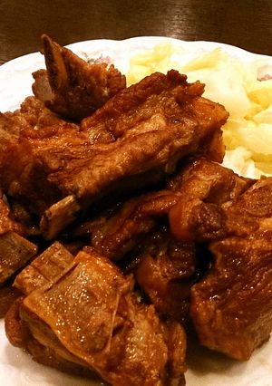 材料シンプルに★スペアリブのママレード煮-レシピのメイン写真