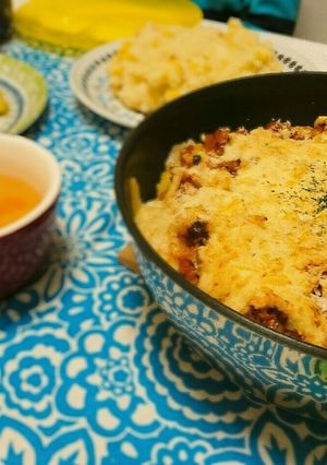 ミートドリア 【ハンバーグアレンジ】-レシピのメイン写真