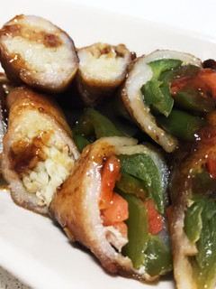 節約☆豚肉の野菜巻き-レシピのメイン写真
