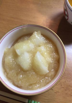 だいだいを使った柔らかみぞれ餅-レシピのメイン写真