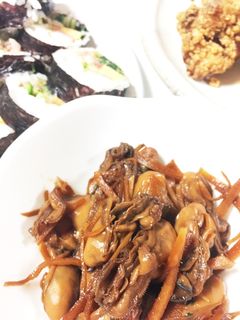 カキの甘辛煮-レシピのメイン写真