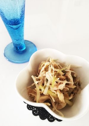 ザーサイとササミの中華和え-レシピのメイン写真