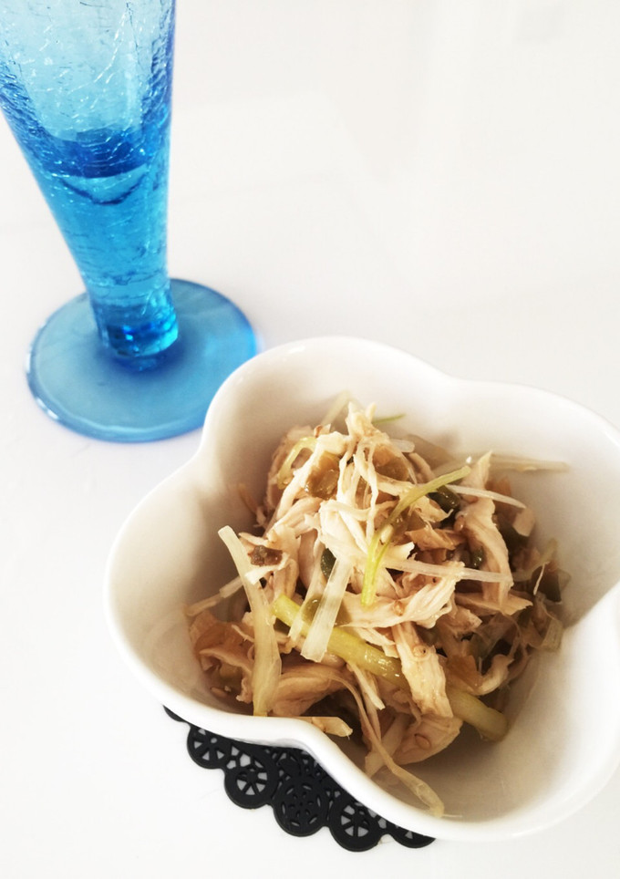 ザーサイとササミの中華和え-レシピのメイン写真