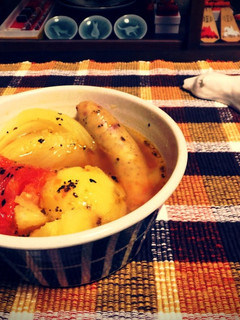 丸ごとトマトを煮込むほんのりカレースープ-レシピのメイン写真
