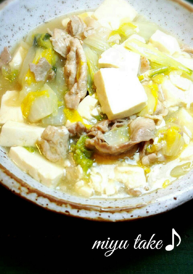 豆腐と白菜のとろ〜り中華旨煮♪-レシピのメイン写真