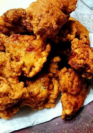 しっかり味の鶏ももからあげ(∗ˊᵕ`∗)-レシピのメイン写真