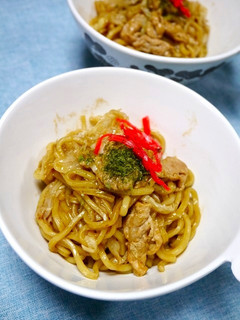 ほんだしで!蒸しソース焼きそば-レシピのメイン写真