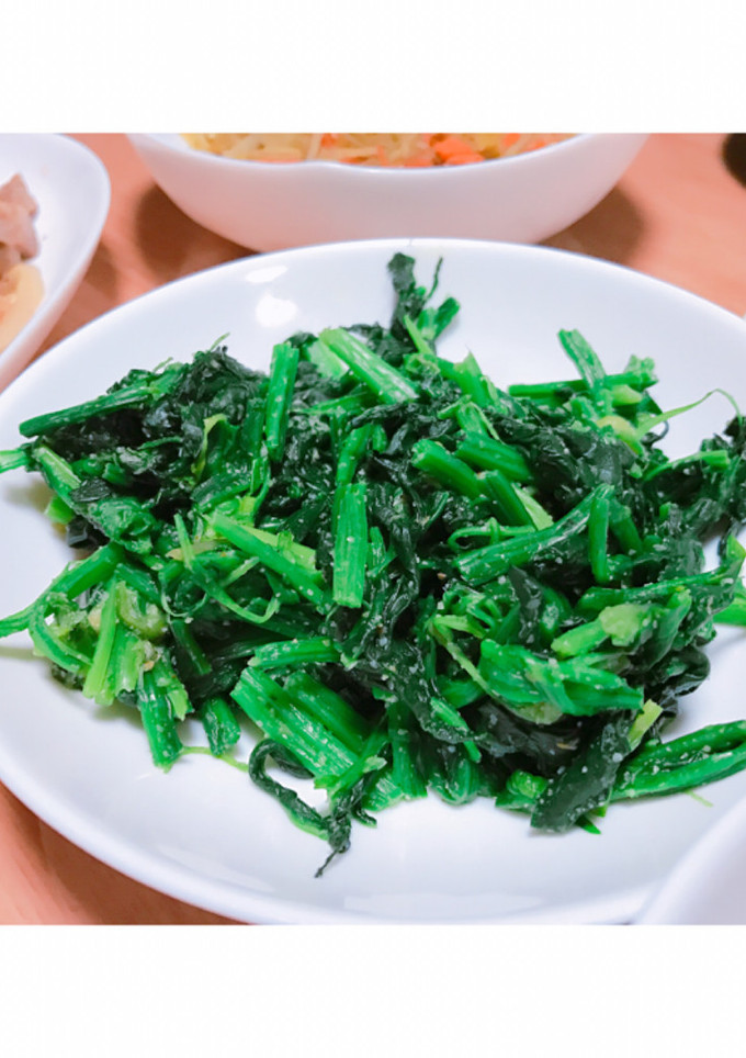 ほうれん草の胡麻和え-レシピのメイン写真
