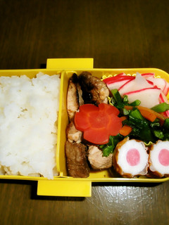 お弁当に!竹輪の赤かぶサラダ詰め♬-レシピのメイン写真