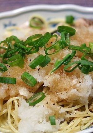 三浦大根と鯖オイル缶詰の和風パスタ-レシピのメイン写真