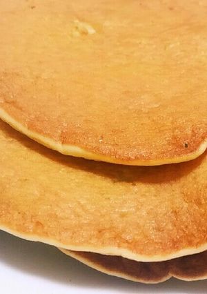 簡単☆ホットケーキ お玉でザックリ計量！-レシピのメイン写真