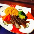 ねじりこんにゃく•がんも•人参の煮物♪