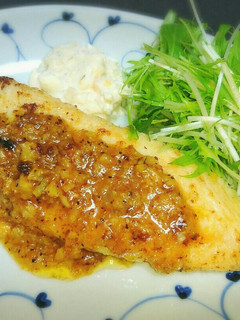 白身魚のムニエル❤バターレモンソース-レシピのメイン写真