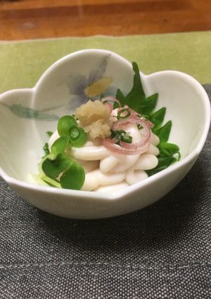 タチ(真鱈の白子)の酢の物(ポン酢和え)-レシピのメイン写真