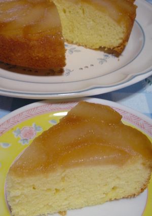 早い・簡単・美味しい☆梨のケーキ☆-レシピのメイン写真