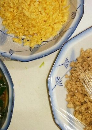 とっても簡単な三色丼。-レシピのメイン写真