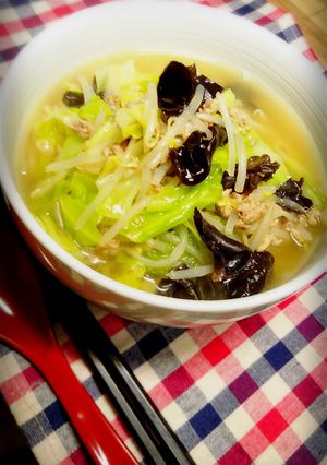 冷蔵庫の残りで野菜たっぷりタンメン-レシピのメイン写真