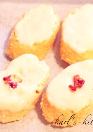 簡単かわいいミニホワイトチョコラスク覚書-レシピのメイン写真