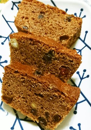 米粉で美味しいチョコレートパウンドケーキ-レシピのメイン写真