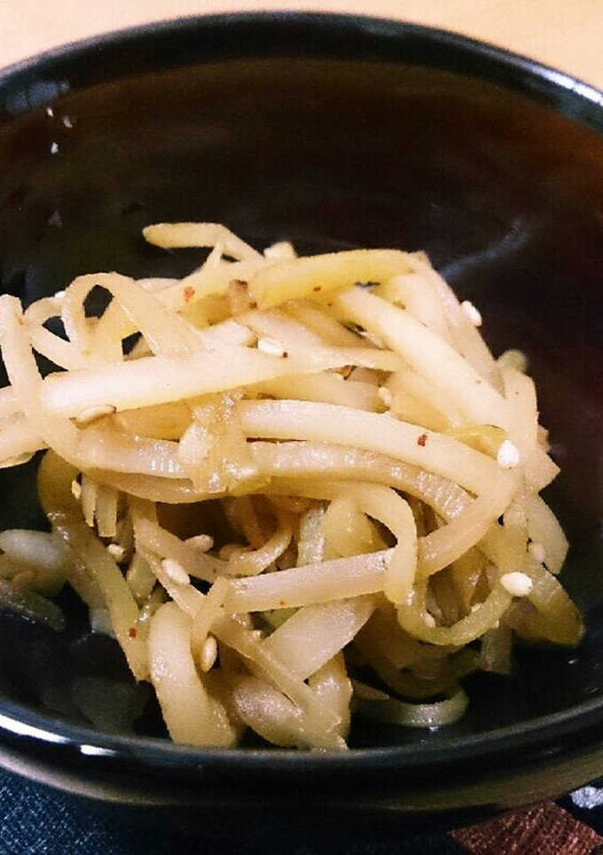 お酒がすすむ♪大根の皮のきんぴら-レシピのメイン写真