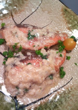 サーモンのクリーム煮-レシピのメイン写真