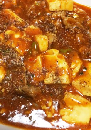 素を使って簡単★肉入り麻婆豆腐♫-レシピのメイン写真
