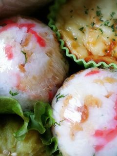 揚げ玉おむすび-レシピのメイン写真