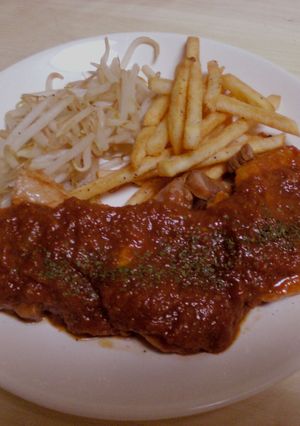 たっぷりソースで♬ポークチャップ☆彡-レシピのメイン写真