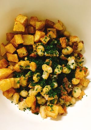 節分に！大豆ちくわじゃがいもで青のり揚げ-レシピのメイン写真
