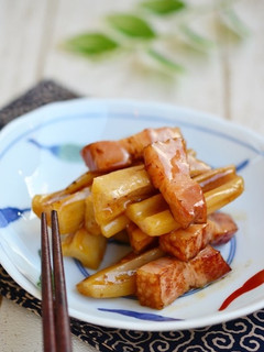 れんこんとベーコンの鶏だし煮【作りおき】-レシピのメイン写真