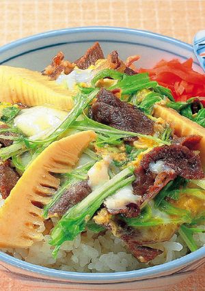 筍の牛丼-レシピのメイン写真