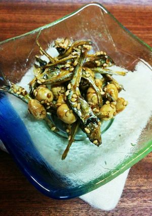 レンジのみ簡単！鬼打ち豆といりこの田作り-レシピのメイン写真