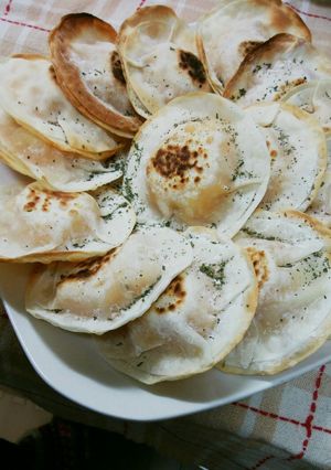 ﾋﾟｻﾞ風ﾎﾟﾃﾄの包み焼き-レシピのメイン写真