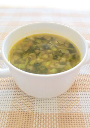 【離乳食後期以降】コンソメスープ-レシピのメイン写真