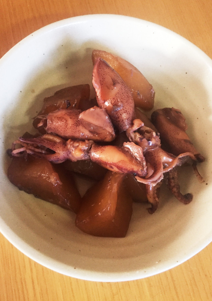イカと大根の煮物-レシピのメイン写真
