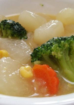 簡単☆カップスープの素de大根コンポタ煮-レシピのメイン写真